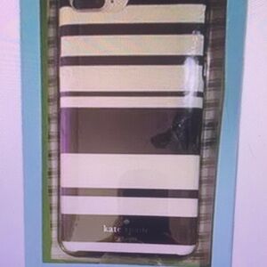 Kate Spade Monochrome Striped Phone Case